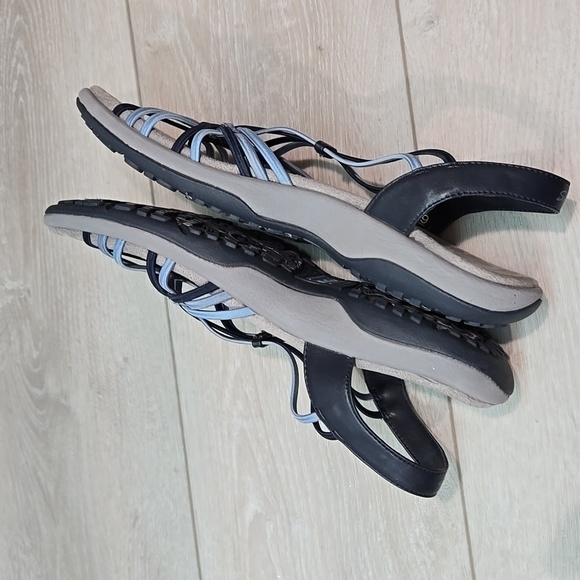 Skechers Womens Reggae Memory Foam Sandals Strappy shoes sz 9 - Picture 8 of 11